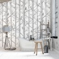 Tapeta Ptaki w Drzewach - White 1.jpg