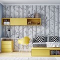 Tapeta Ptaki w Drzewach - White 5.jpg