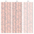 Tapeta Ptaki w Drzewach - Rose Gold - Wzor.jpg