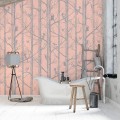 Tapeta Ptaki w Drzewach - Rosegold 3.jpg