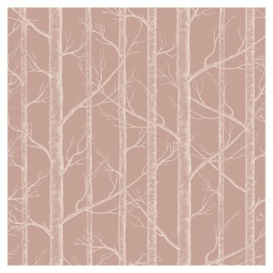 Tapeta Las w Drzewach - Light Brown