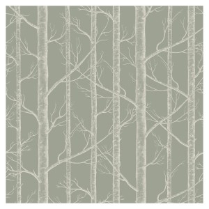 Tapeta Las w Drzewach - Olive