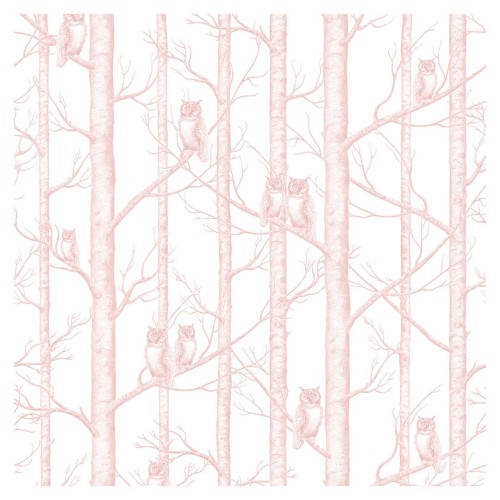 Tapeta sowy White Pink detal 1.jpg