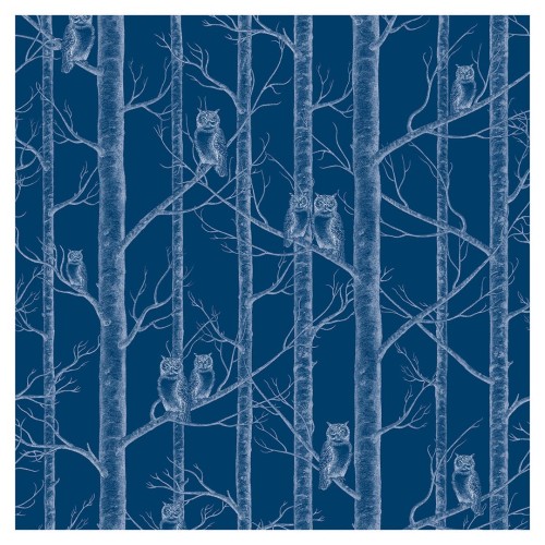 Tapeta sowy Navy Blue detal 1.jpg
