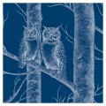 Tapeta sowy Navy Blue detal 2.jpg