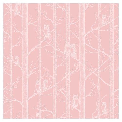 Tapeta sowy Light Pink detal 1.jpg