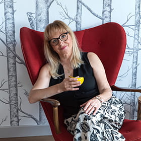 Artystka Elżbieta Dudek